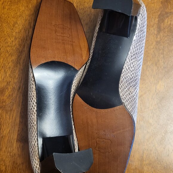 Vintage Stuart Weitzman ~ Sz 5 ~ Leather Pumps ~ *Excellent Vintage Condition - Picture 7 of 10